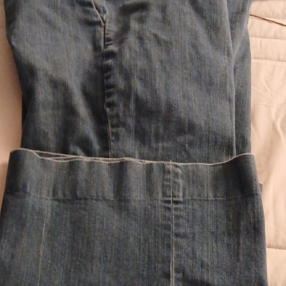 GAP Dark Blue Wide-Leg Jeans - Picture 4 of 6